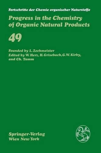 Fortschritte der Chemie Organischer Naturstoffe / Progress in the Chemistry of Organic Natural Products