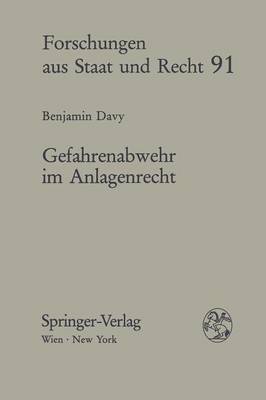 Gefahrenabwehr Im Anlagenrecht