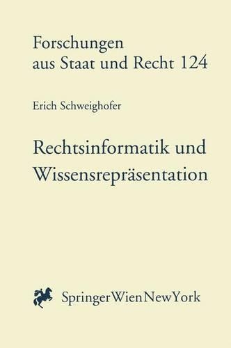 Rechtsinformatik Und Wissensrepr Sentation