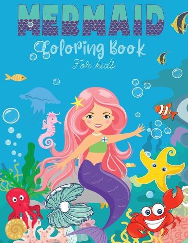 Mermaid Coloring Book For Kids