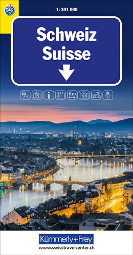 Switzerland Road Map TCS