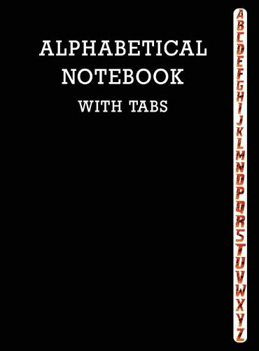 Alphabetical Notebook with Tabs