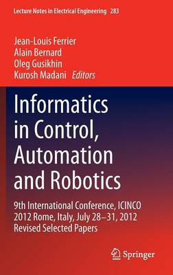 Informatics in Control, Automation and Robotics