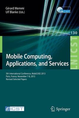 Mobile Computing, Applications, and Services