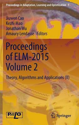 Proceedings of ELM-2015 Volume 2