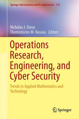 Operations Research, Engineering, and Cyber Security