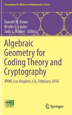 Algebraic Geometry for Coding Theory and Cryptography