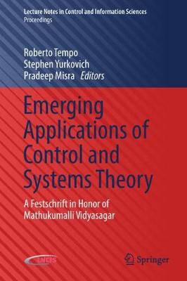 Emerging Applications of Control and Systems Theory