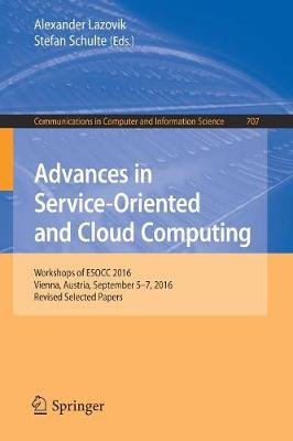 Advances in Service-Oriented and Cloud Computing