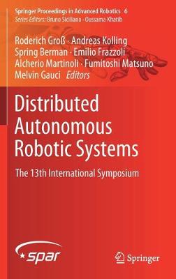 Distributed Autonomous Robotic Systems