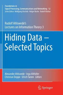 Hiding Data - Selected Topics