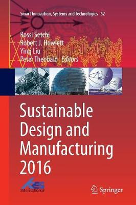 Sustainable Design and Manufacturing 2016