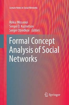 Formal Concept Analysis of Social Networks