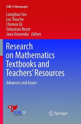 Research on Mathematics Textbooks and Teachers’ Resources