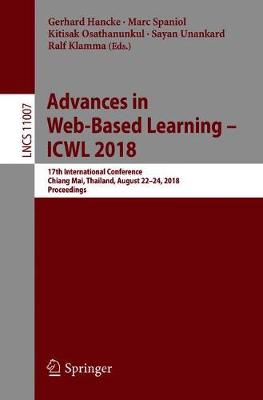 Advances in Web-Based Learning – ICWL 2018