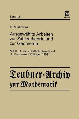 Ausgewählte Arbeiten zur Zahlentheorie und zur Geometrie