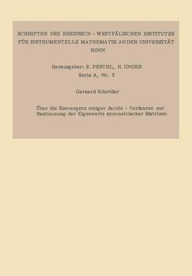 Über die Konvergenz einiger Jacobi-Verfahren zur Bestimmung der Eigenwerte symmetrischer Matrizen