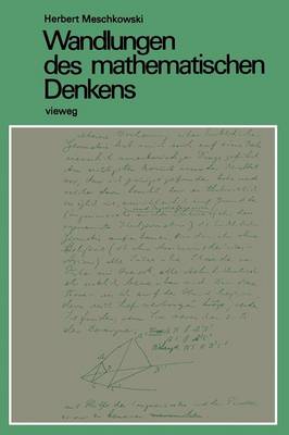Wandlungen des mathematischen Denkens