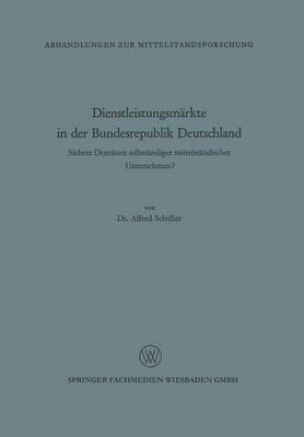Dienstleistungsmärkte in der Bundesrepublik Deutschland