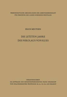Die letzten Jahre des Nikolaus von Kues