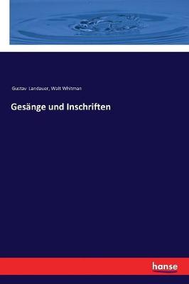 Ges nge Und Inschriften