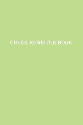 Check and Debit Card Register