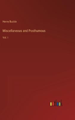 Miscellaneous and Posthumous