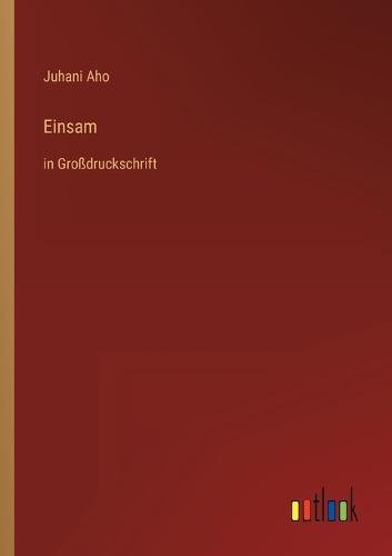 Einsam