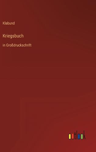 Kriegsbuch