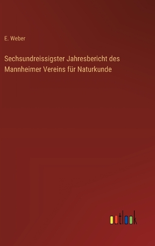 Sechsundreissigster Jahresbericht des Mannheimer Vereins für Naturkunde