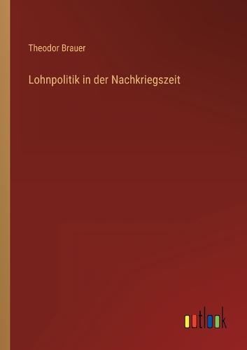 Lohnpolitik in der Nachkriegszeit