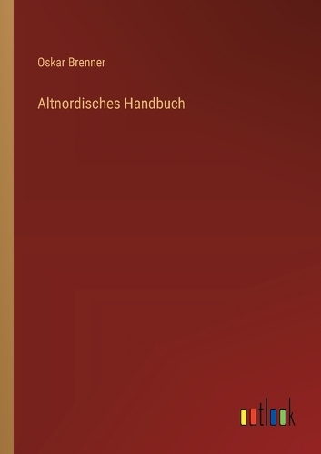 Altnordisches Handbuch