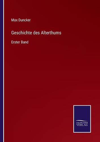 Geschichte des Alterthums