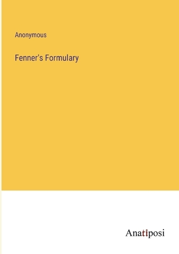 Fenner's Formulary