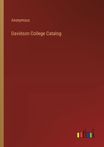 Davidson College Catalog