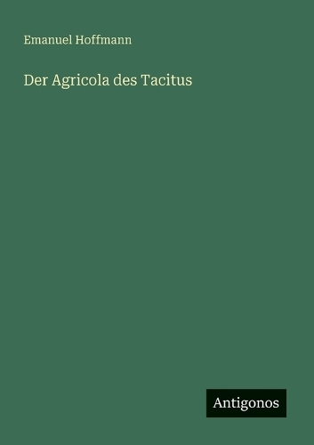 Der Agricola des Tacitus