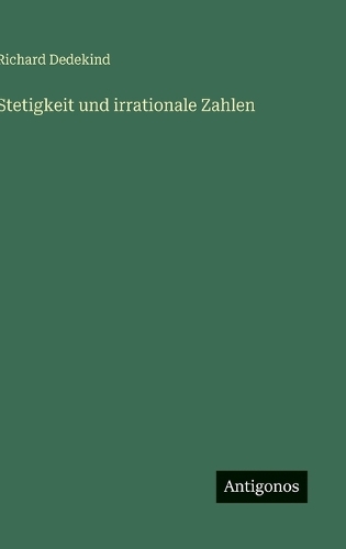 Stetigkeit und irrationale Zahlen