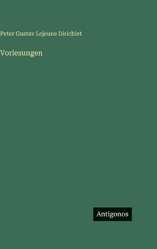 Vorlesungen