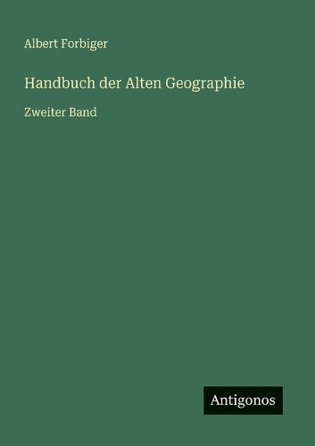 Handbuch der Alten Geographie