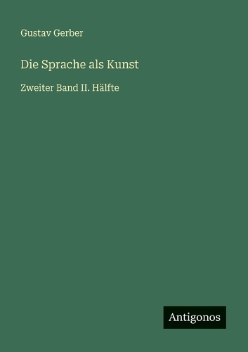 Die Sprache als Kunst