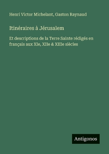 Itinéraires à Jérusalem