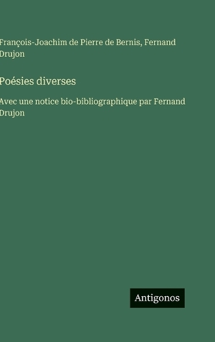 Poésies diverses