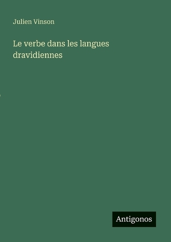Le verbe dans les langues dravidiennes