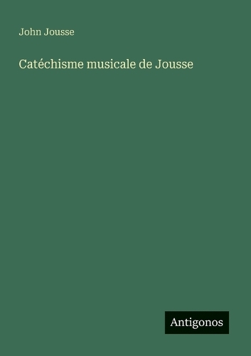 Catéchisme musicale de Jousse