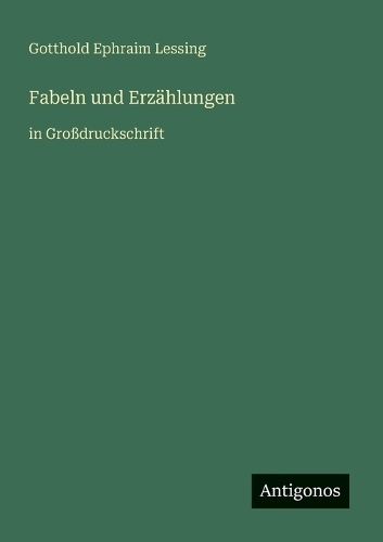 Fabeln und Erzählungen