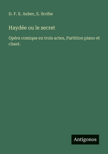 Haydée ou le secret