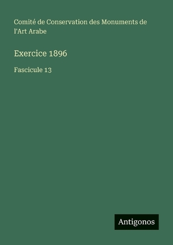 Exercice 1896