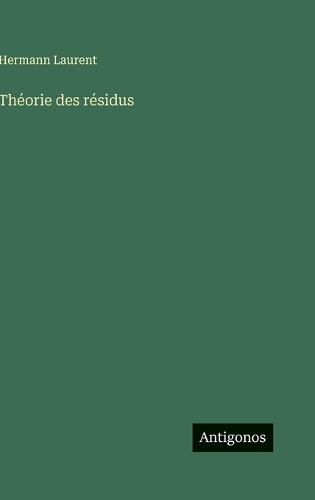 Théorie des résidus