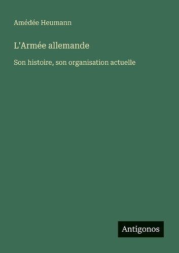 L'Armée allemande
