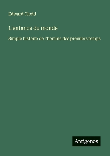 L'enfance du monde